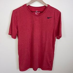 Men’s Nike Dri-Fit Athletic Cut Red Tee size M